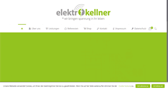 Desktop Screenshot of elektrokellner.de